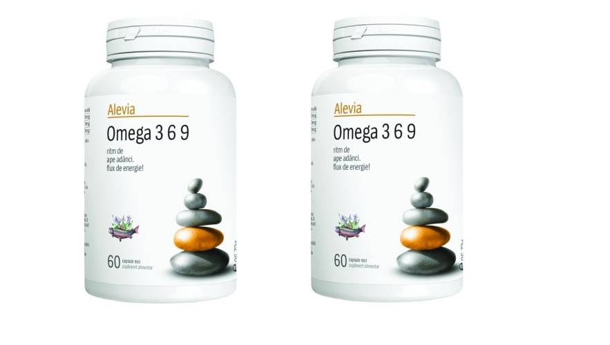 Alevia Omega 3 - 6 - 9 60 capsule 1 + 1 Cadou