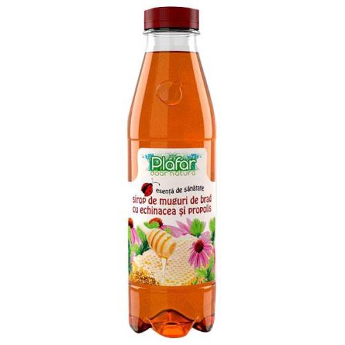 Plafar Sirop de muguri de brad cu echinacea si propolis 500 ml