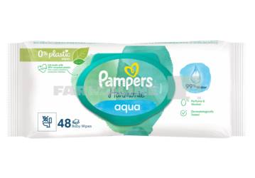 Pampers Aqua Pure Servetele umede 48 bucati