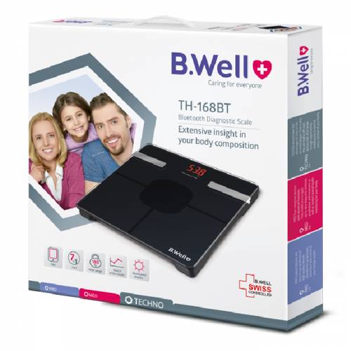 Cantar electronic diagnoza corporala cu bluetooth (mobile app), TH-168, B.Well