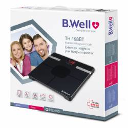 Cantar electronic diagnoza corporala cu bluetooth (mobile app), TH-168, B.Well