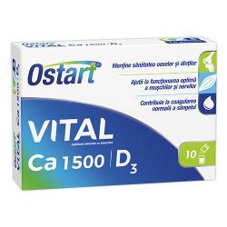 Ostart Vital Ca 1500 + D3 10 plicuri