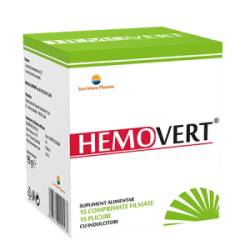 Hemovert 15 doze ( 15 plicuri + 15 comprimate)