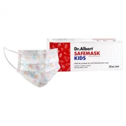 Dr. Albert Safe Mask Masca protectie copii, unica folosinta 30 bucati