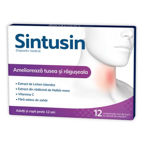 Zdrovit Sintusin 12 comprimate de supt