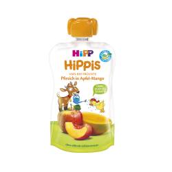Hipp Hippis piure cu mar, mango si piersica 12 + luni 100 g