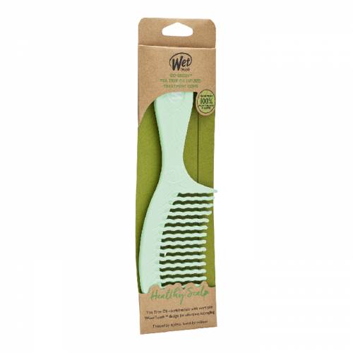 Pieptene de par infuzat cu ceai verde, Go Green, Wet Brush