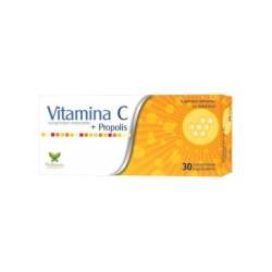 Vitamina C + Propolis 30 comprimate masticabile