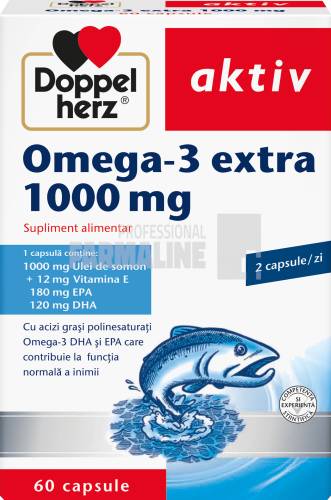 Doppelherz Omega 3 Extra 1000 mg 60 capsule
