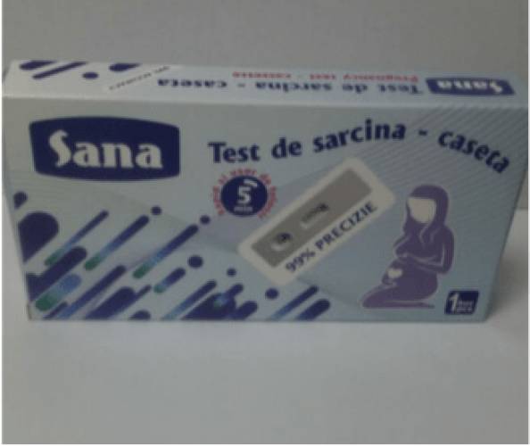 Sana Test Sarcina caseta