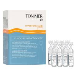 Tonimer Lab Hipertonic solutie apa de mare 5 ml 18 flacoane