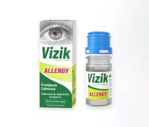 Zdrovit Vizik Allergy Picaturi pentru ochi - protejeaza si calmeaza 10 ml