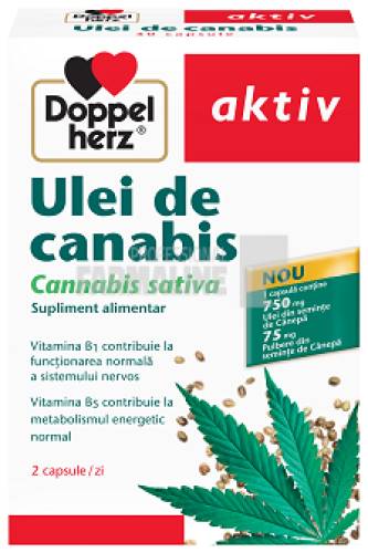 Doppelherz Aktiv Ulei de Canabis 30 capsule