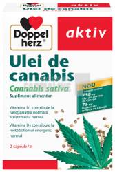 Doppelherz Aktiv Ulei de Canabis 30 capsule