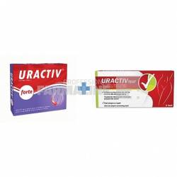 Uractiv Forte 10 capsule + Uractiv test Cadou