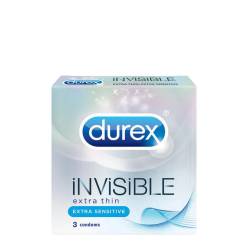 Durex Invisible Extra Sensitive Prezervative 3 bucati