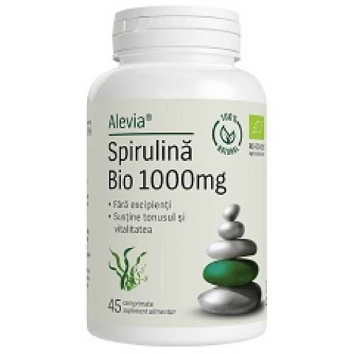 Alevia Spirulina 1000mg 45 comprimate