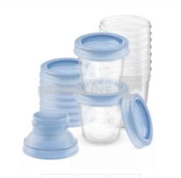 Avent SCF618/10 Recipiente stoc lapte matern 180 ml 10 bucati