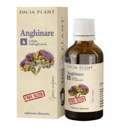 Extract natural de anghinare fara alcool - solutie hidroglicerica 50 ml