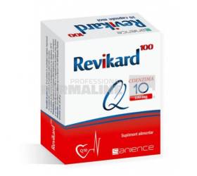 Revikard cu Coenzima Q10 100 mg 30 capsule