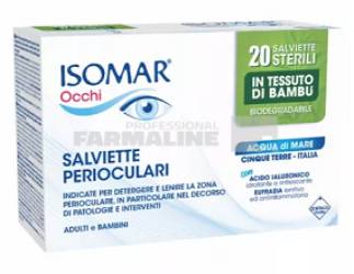 Isomar servetele sterile biodegradabile perioculare 20 plicuri