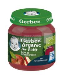 Gerber Piure Bio din mar si sfecla rosie 4 luni+ 125g