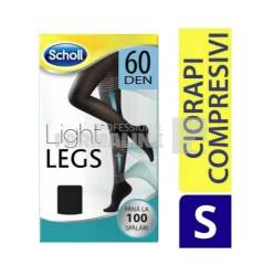 Scholl Ciorapi compresivi light legs 60 Den negru ''S''