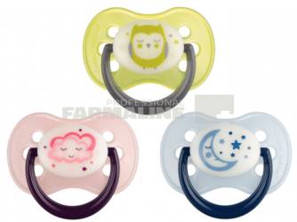 Canpol 22/639 Suzeta din silicon rotunda 0-6 luni
