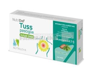 NutriDef Tuss pastile cu pin fara zahar 20 pastile