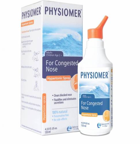 Physiomer Hipertonic Spray decongestionant nazal 135 ml