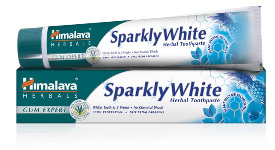 Himalaya Sparkly White Pasta de dinti - alb stralucitor 75 ml
