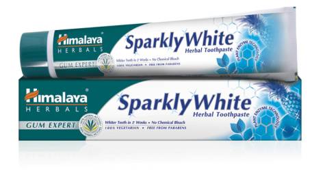 Himalaya Sparkly White Pasta de dinti - alb stralucitor 75 ml