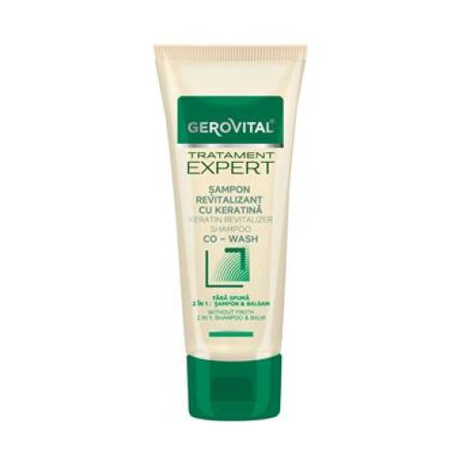 Gerovital Tratament Expert È˜ampon revitalizant cu KeratinÄƒ 400 ml