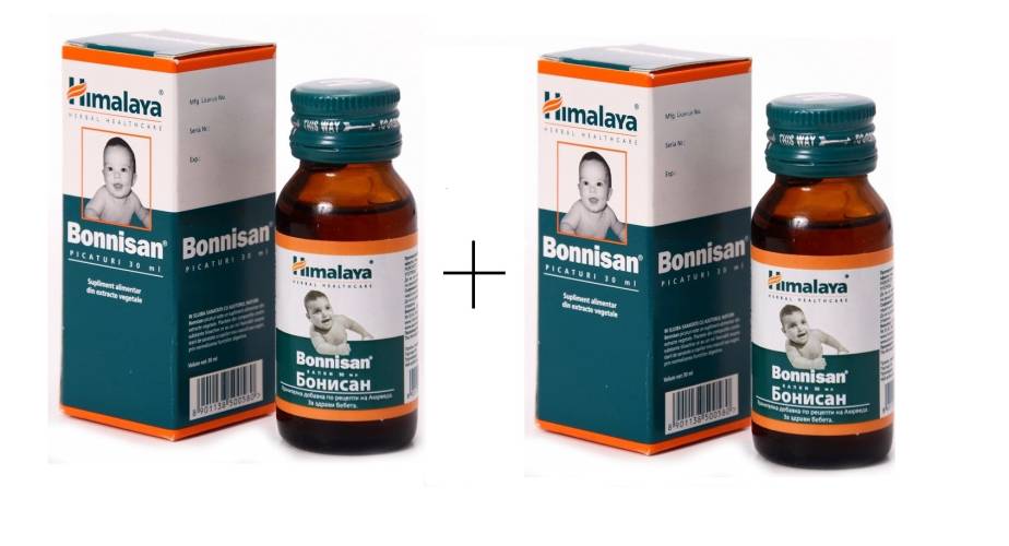 Bonnisan picaturi 30 ml 1+1 Oferta 25% din al II-lea