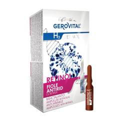 Gerovital Fiole antirid cu retinol 10 bucati