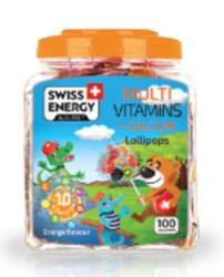 Swiss Energy Acadele cu multivitamine + calciu 100 bucati