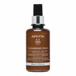 Lapte demachiant 3 in 1, 200 ml, Apivita