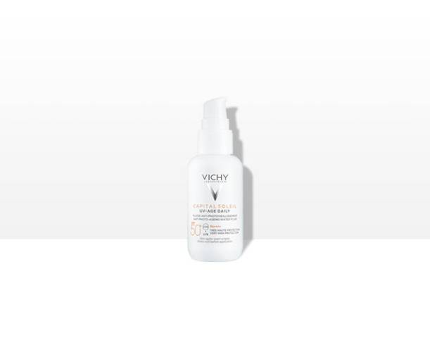Vichy Capital Soleil UV Age Fluid impotriva foto-imbatranirii SPF50 40 ml