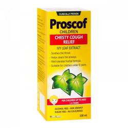 Proscof Sirop cu extract de iedera pentru copii 100 ml