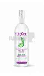 Farmec Antiperspirant spray pentru picioare forte cu aloe vera 200 ml