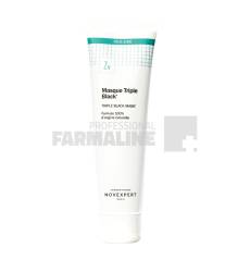 Novexpert Trio-Zinc Masca Triple Black pentru piele cu imperfectiuni,ten gras 70 g