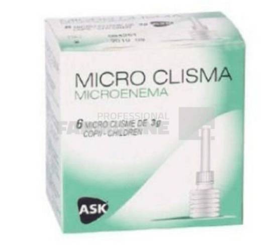 Ask Microclisma copii 6 bucati
