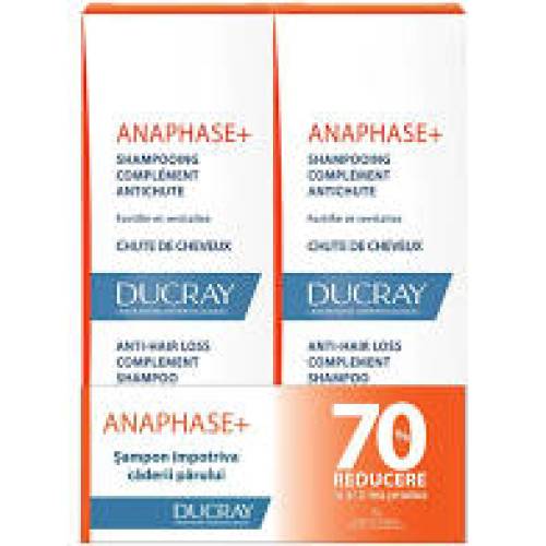 Ducray Anaphase+ Sampon fortifiant/revitalizant 200ml OfertA 1+1 - 70% din al II lea