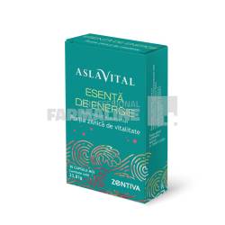 Aslavital Esenta de energie, portie zilnica de vitalitate 30 capsule