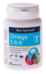 Omega 3-6-9, 1000mg, 30cps,  Bio-Synergie