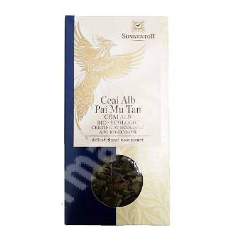 Ceai alb bio Pai Mu Tan x40 g (Sonnentor)