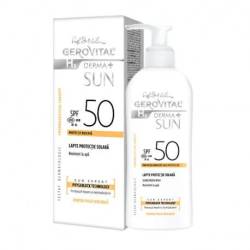 Gerovital GH3 Derma+ Sun - Lapte protectie solara SPF 50, 150 ml Farmec