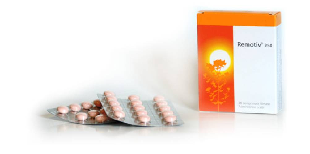 Remotiv 250, 30 comprimate, Ewopharma