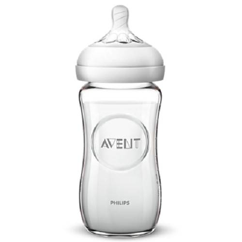 AVENT Biberon natural sticla x 240ml SCF053/17