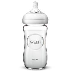 AVENT Biberon natural sticla x 240ml SCF053/17